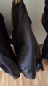 杉杉（SHANSHAN）夹克男秋冬新款男士夹克外套抗皱耐磨商务休闲中青年棉服 黑色 185 实拍图