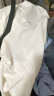 布先生春夏季短袖T恤男士纯棉小白T纯色内搭打底衫 白色 XXL/185  实拍图