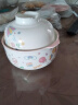美厨（maxcook）陶瓷碗泡面碗饭碗 卡通碗陶瓷碗汤碗 带盖碗勺750ml MCTC0803 实拍图