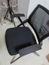 盛浪折叠椅办公椅会议椅子电脑椅学习椅培训椅带写字板品质款黑色带轮 实拍图