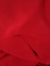 浪莎秋衣秋裤棉薄款舒适美体保暖内衣套装冬季女士修身无缝打底衫 红色 均码（80-130斤） 实拍图