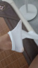 惠寻 京东自有品牌 2双装防晒袖套手套男女夏透气轻薄防紫外线 黑+白 实拍图
