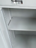 中伟矮柜钢制储物柜铁皮柜文件柜财务办公柜资料柜器材柜档案柜二斗 晒单实拍图