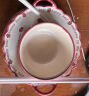 佩尔森卡通高颜值碗盘套装家用陶瓷碗碟餐具可爱一人食饭碗盘子情侣碗筷 1人食B 4头 实拍图