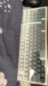腹灵FL980V2Pro 有线/蓝牙/2.4G三模客制化机械键盘gasket结构正刻侧刻键帽热插拔蓝牙键盘无线键盘 FL980V2Pro 白面群青侧刻 悦动红轴 实拍图