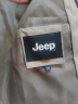 吉普（JEEP）羽绒服男冬季短款休闲棒球领外套男士保暖潮牌衣服男装 卡其 2XL  实拍图