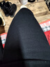 霏斯诗町运动裤女长裤加绒加厚束脚卫裤高腰显瘦健身跑步休闲裤子女 黑色【加绒】 3XL码【建议160-180斤】 实拍图