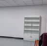 严聚 化妆品展示柜展柜超市货柜货架层架样品柜产品陈列柜精品展示架 暖白色【无玻璃】80*30*200cm 实拍图