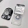 可啦啦精选美瞳日抛大小直径自然2片试用近视隐形眼镜 C位聚焦黑425度 实拍图
