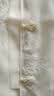 尚都比拉夏季新中式珍珠盘扣上衣无痕吊带刺绣A字裙套装女 云霜 M  实拍图