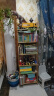安尔雅 简易书架落地楠竹置物层架书房展示收纳架储物博古架 实拍图