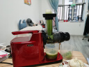 欧美爵士 原汁机低速西芹榨汁机家用渣汁分离果汁机全自动果蔬多功能慢磨机MV12 红色（标准版） 晒单实拍图