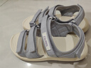 骆驼（CAMEL）魔术贴撞色沙滩凉鞋女运动休闲鞋子 K24B16L2010 薰衣草紫 39 实拍图