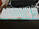 惠普（HP）GK200机械键盘有线办公游戏键盘 20种背光灯效 87键电竞键盘鼠标套装电脑外设键鼠 皎月白【键鼠套装-青轴】 晒单实拍图
