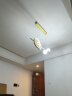 雷士（NVC）餐厅吊灯LED简约北欧轻奢金色餐桌满天星创意灯具WHDD35F/G-03 实拍图