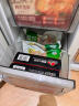 松下（Panasonic）Xtra蔓越莓系列500升60厘米超薄零距离嵌入式十字对开门大容量家用电冰箱无霜变频NR-XD50C5A-S灰 实拍图