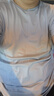 迪卡侬（DECATHLON）速干t恤男夏训练休闲宽松透气健身跑步速干衣短袖MSJT 浅灰色 2XL （欧码偏大） 实拍图