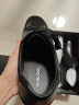 奥康（Aokang）男鞋男士商务休闲鞋英伦舒适低帮圆头系带皮鞋 黑色40码 实拍图