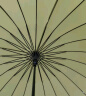 美度防暴雨伞长柄伞24骨自动雨伞遇水开花抗暴风直杆伞M7007 抹茶绿 晒单实拍图