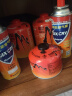 脉鲜（MAXSUN）高山气罐扁气罐登山气罐燃气罐 安全防爆户外气瓶 红罐450g 3罐装 实拍图