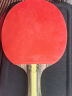 红双喜DHS狂飚九星乒乓球拍横拍专业比赛黑檀芳碳攻防H9002 晒单实拍图