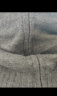 LANWEIFEILEI灰色短款毛衣外套女装春秋新款宽松加厚拉链开衫长袖针织上衣 灰色 XL 建议115-130斤 晒单实拍图