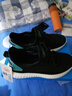 回力男鞋子男秋季透气网鞋男防滑跑步鞋网面软底百搭休闲运动鞋男 黑蓝百搭款 W0752-1 40 实拍图