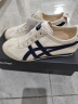 Onitsuka Tiger鬼塚虎春夏男女帆布一脚蹬懒人鞋MEXICO 66™ SLIP-ON 1183A360 米色/藏青色 36 实拍图