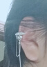 禾娘轻奢小众设计感耳骨夹高级长款流苏无耳洞耳夹冷淡风耳饰 单只【左耳】流苏耳骨夹 实拍图