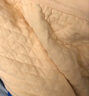 AB秋裤情人节男女高密款保暖裤精梳棉三层夹棉中厚中老年情侣保暖裤 淡玉 4XL 实拍图