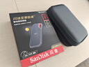 闪迪（SanDisk） 移动固态硬盘Type-c和USB3.2双接口电脑ipad外置扩容硬盘高速硬盘 E61 2T云墨黑【读取1050MB/s】 实拍图