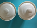 斯凯绨（Sky Top）陶瓷碗带盖炖盅骨瓷隔水汤盅蒸蛋羹燕窝盅家用单人份纯白250ml 实拍图