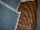 李记花果山沙发垫夏季凉垫麻将凉席沙发坐垫麻将块凉席竹席防滑垫贵妃可定制 牛筋边碳化色【双牛筋+无底布】 75*210cm 实拍图