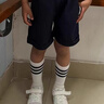 G·DUCK KIDS儿童小白鞋男女童运动鞋夏季透气学生网鞋百搭软底宝宝六一演出鞋 888-(透气单网)白色 33 /鞋内长约20.5cm 实拍图