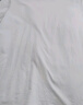 布先生春夏季短袖T恤男士纯棉小白T纯色内搭打底衫 白色 S/165  实拍图