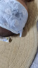 图涂丫婴儿胎帽夏季薄款新生儿护卤门囟门男女宝宝空顶透气帽遮春秋可调 开心熊-天空兰（单帽） 42码 帽围 38-42cm 建议0-3个月 实拍图