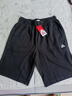 匹克运动短裤男夏季宽松透气薄款针织五分裤休闲短裤跑步运动裤男裤子 黑色 M (170) 实拍图