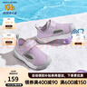 Skechers斯凯奇男宝宝凉鞋1-3岁儿童鞋子夏季小童网鞋防踢包头凉鞋302824N 女童/薰衣草色/LAV 26码 实拍图
