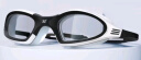 361°泳镜防水防雾高清竞速游泳眼镜男女通用专业潜水装备 黑白色 实拍图