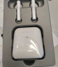 QCY T8S真无线蓝牙耳机 主从切换小巧迷你游戏无感延迟运动半入耳 手机通用 白色 实拍图