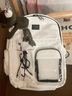 CHAOFANJI 日系潮牌双肩包男女款书包背包大容量书包防水学生包 白色大号 实拍图