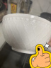 玛戈隆特 高档餐具套装骨瓷碗碟套装欧式纯白浮雕枫丹白露6人份32头 实拍图