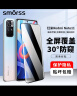 Smorss 【防窥膜】适用红米note11手机膜防窥Redmi Note11防偷窥钢化膜高清全屏覆盖防摔防指纹保护膜 实拍图