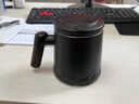 臻厨聚 茶杯茶水分离泡茶公道杯喝茶水杯子办公杯带过滤茶漏茶具花茶杯 茶韵办公杯-400ml 实拍图