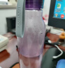 乐扣乐扣（LOCK&LOCK）夏季运动水壶塑料水杯杯子便携式学生杯HLC644VOL紫色550ML 实拍图