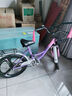 永久儿童自行车6-10岁自行车学生女童公主车男孩女孩变速减震脚踏单车 三刀-粉色 减震/碟刹/镁合金轮毂 22寸-单速【适合145-165cm】 实拍图