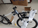 永久（FOREVER）自行车男女铝合金双碟刹山地车青少年成人越野竞技避震单车 24速26寸钢架-消光灰 实拍图