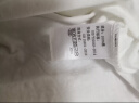 真维斯（JEANSWEST）重磅纯棉短袖t恤美式夏季纯色半袖宽松上衣220克重青少年学生情侣 白色（220G重磅短袖） M 实拍图