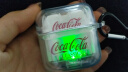可口可乐（Coca-Cola）T01可口可乐联名蓝牙耳机无线运动男女生款礼物通话降噪半入耳式酷炫耳机长续航苹果华为安卓通用 零度白+保护套丨蓝牙5.3 实拍图