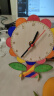 皮皮豆 创意diy涂色手工制作自制时钟材料包钟表小学生一二三四年级教具儿童科技小制作男孩生日六一儿童节礼物 实拍图